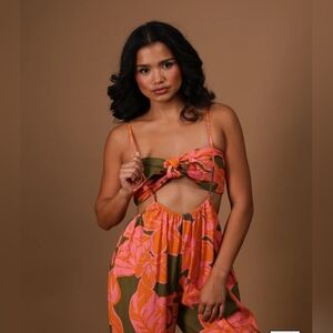 The Kelia Two-Piece Jumper Cutout Jumpsuit By LEXBREEZY